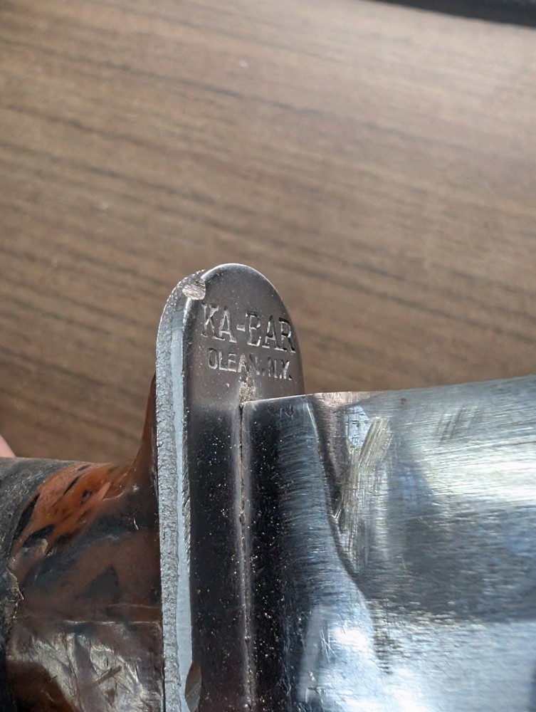 Kabar Commando Polished Blade with Bakelite Var. Knife