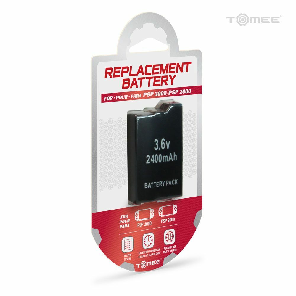 Tomee Rechargeable Battery Pack For PSP 2000/3000