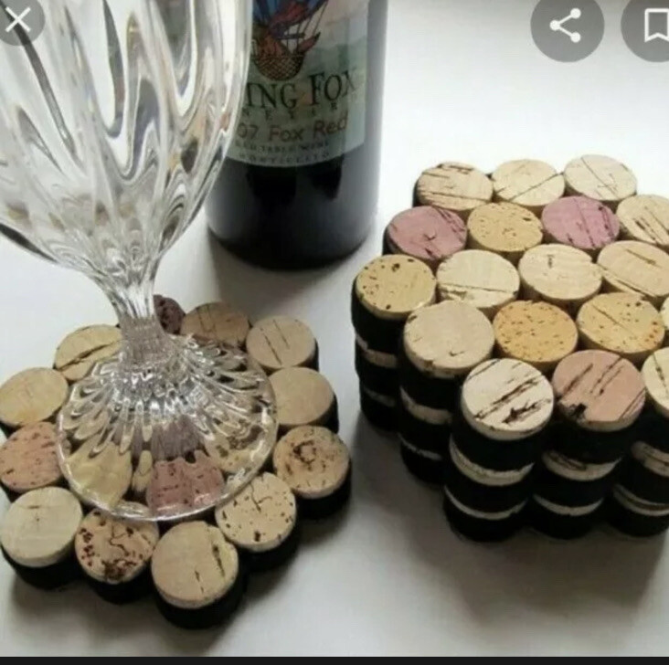 100 used wine corks - great for crafts
