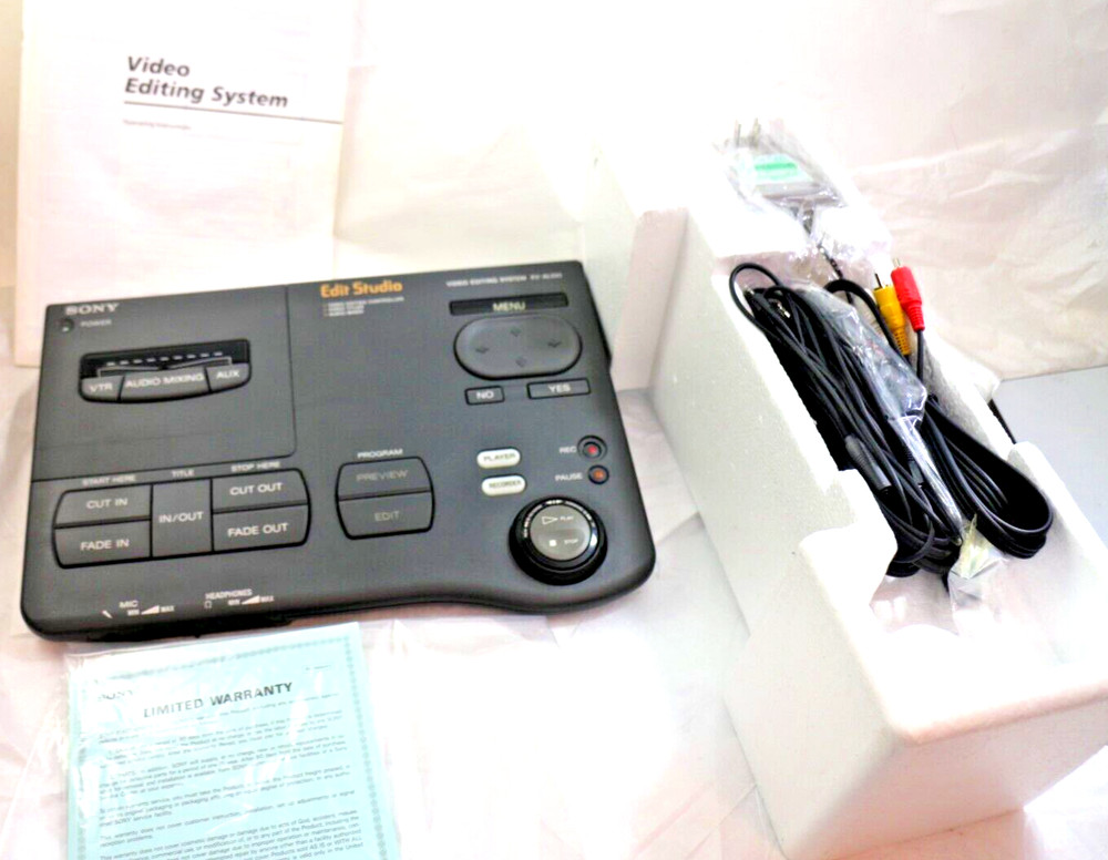 Sony Edit Studio XV-AL100 (NTSC) Video Editing System in Box