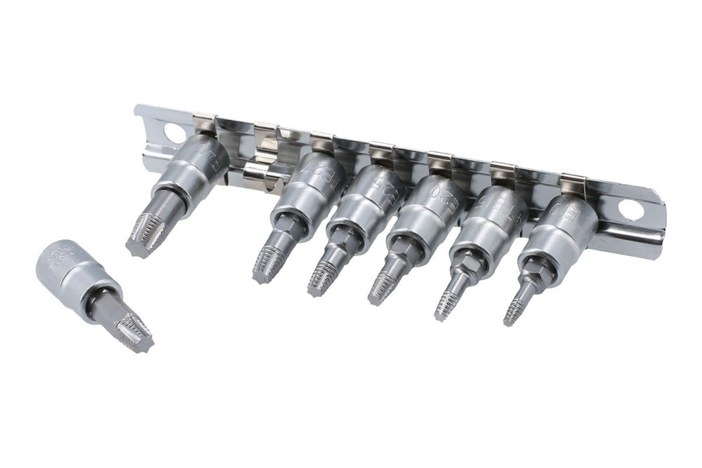 Laser Tools Extractor Set For Damaged Torx� Screws 8053