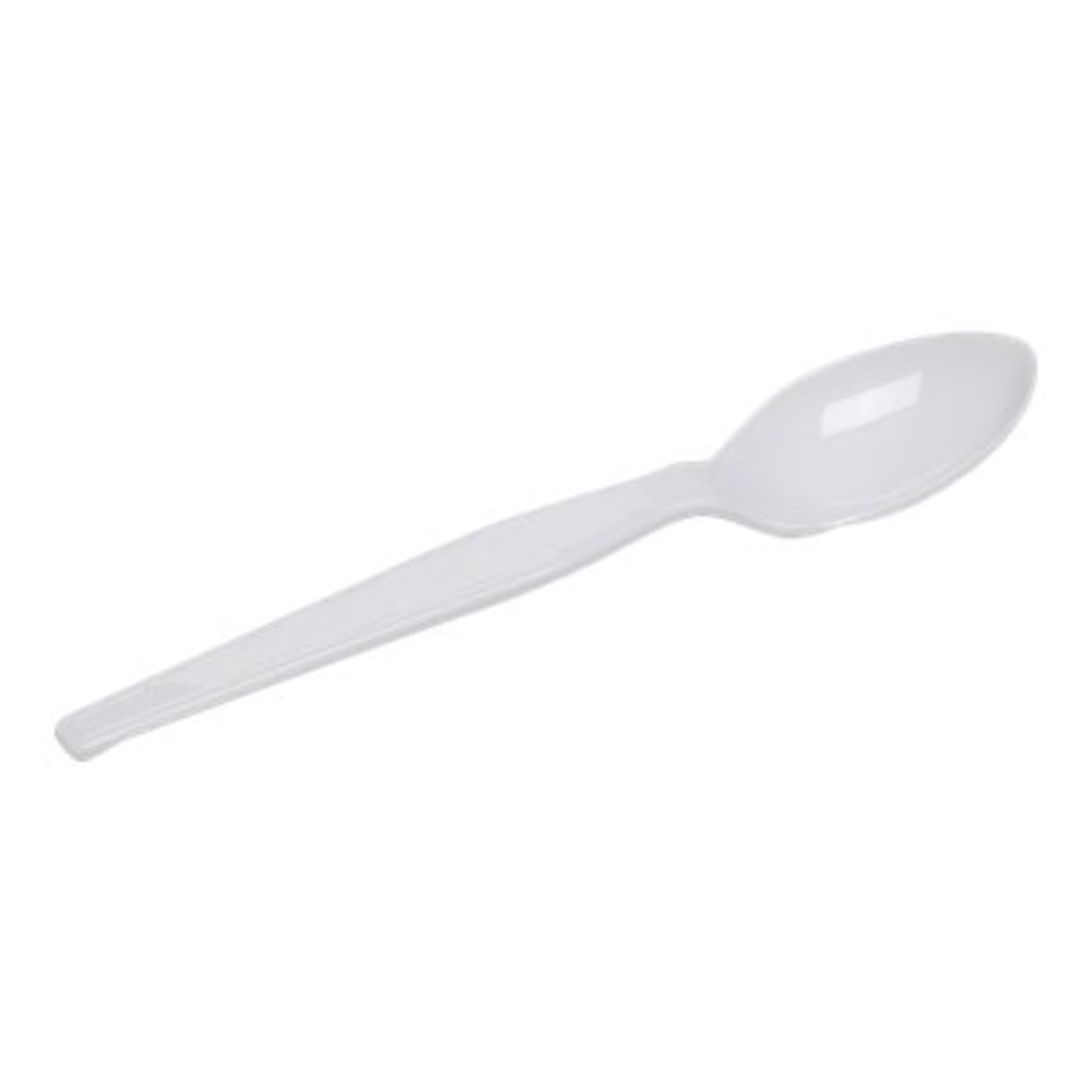 Dixie HW Polystyrene Spoons, White, 1000 per Case