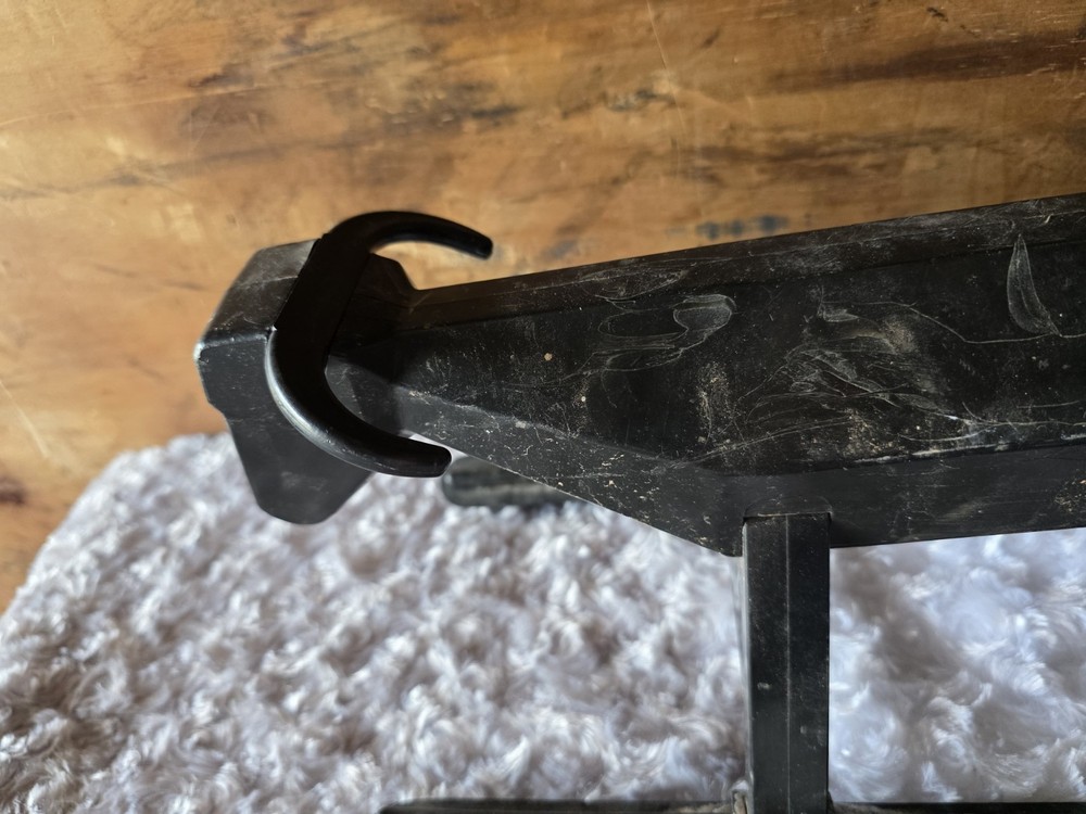 Kurk Randall Plastic Steer Head Roping Dummy Black