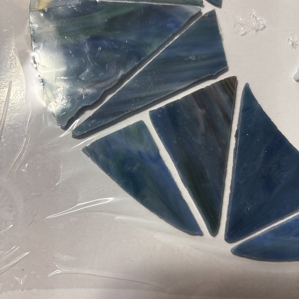 Crescent Moon Stained Glass Pre-Cut