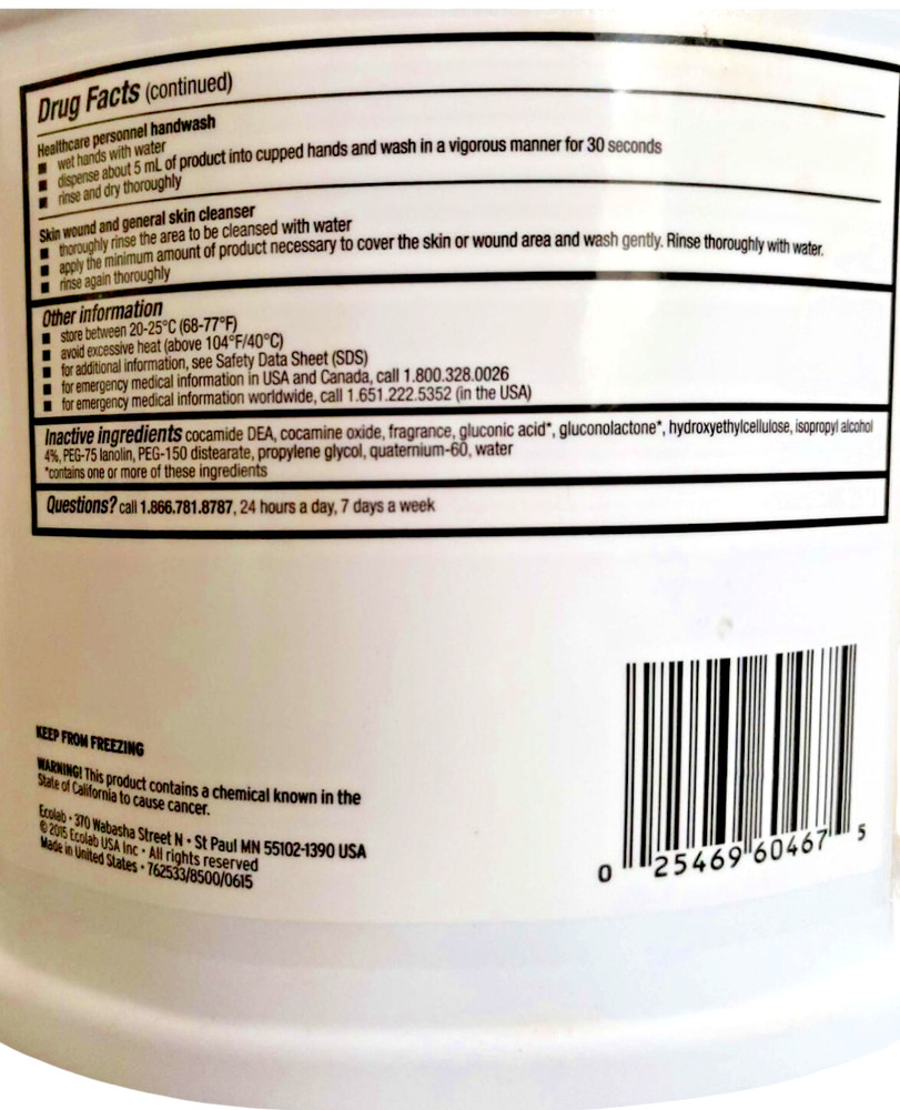 Ecolab Scrub Stat 4% Hand Scrub Gallon