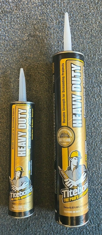 Titebond Provantage, heavy duty construction adhesive, 28 ounce (one pack)