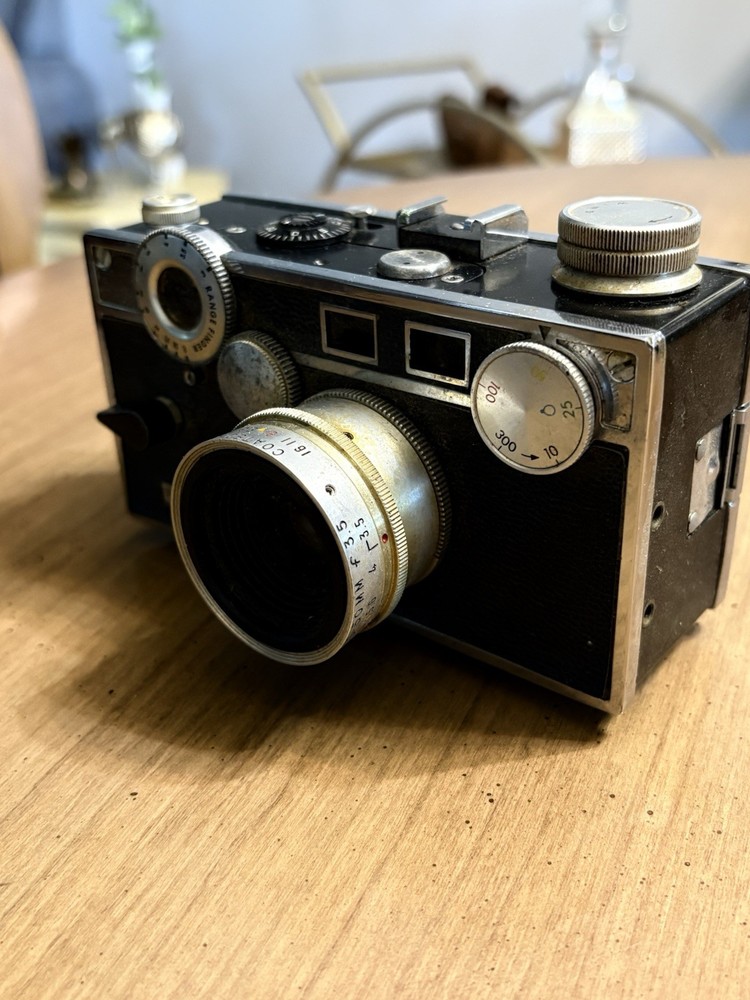VINTAGE 1940's ARGUS C3 CAMERA RANGEFINDER UNTESTED