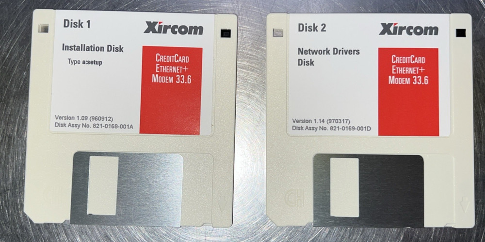 Xircom CreditCard Ethernet+Modem 33.6