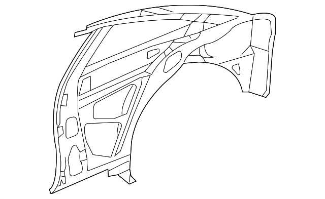 Genuine GM Inner Panel Assembly 88955235