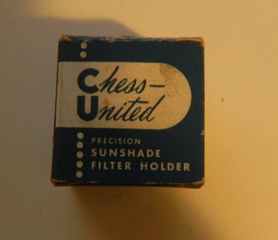Vintage Chess United Precision Sunshine Filter Holder Model A . BB5