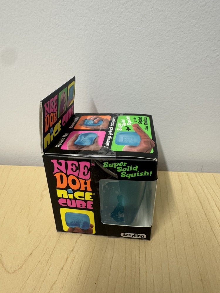 NEW IN BOX Authentic NEEDOH Nice Cube- ONE cube squish toy