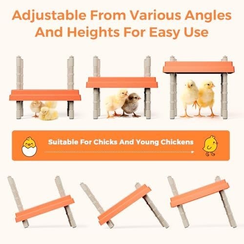 Chick Brooder Heating Plate with anti Stand Cone 10 X 10 Brooder Heater for Chic