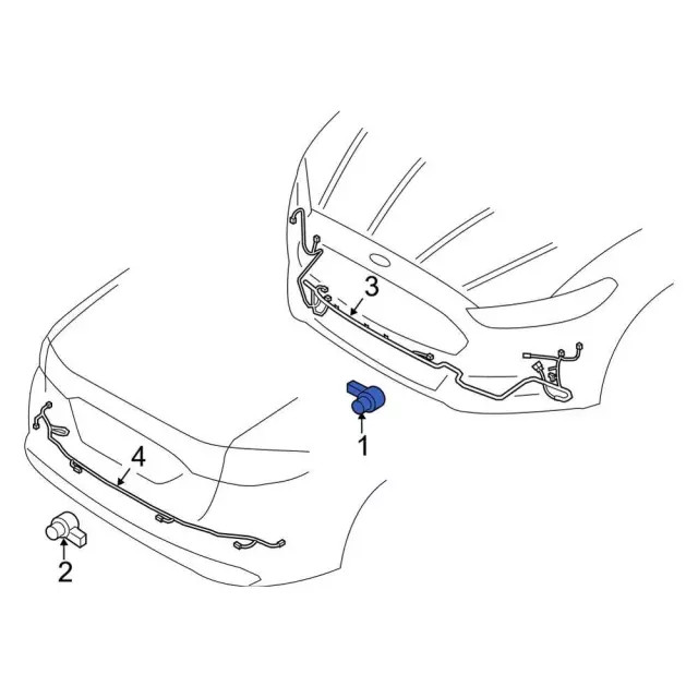 Genuine Ford Sensor DA5Z-15K859-AAPTM