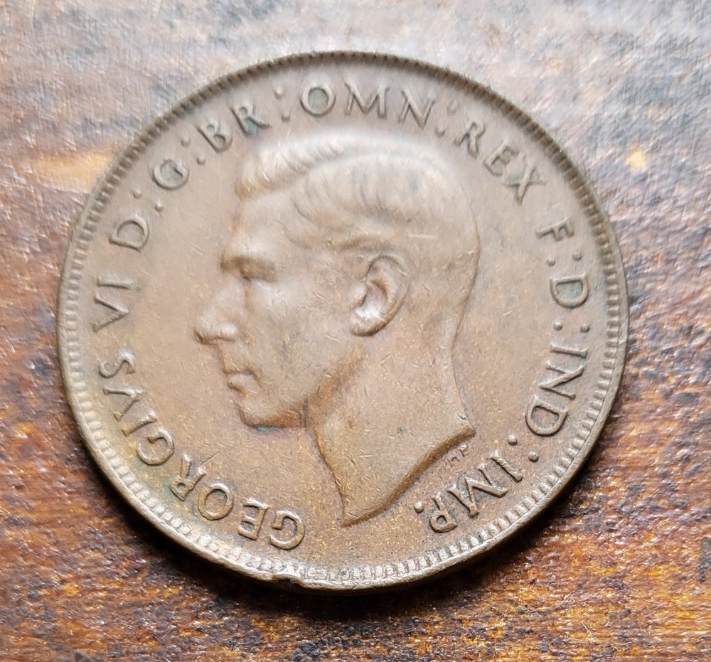 1943 Australian Penny Coin