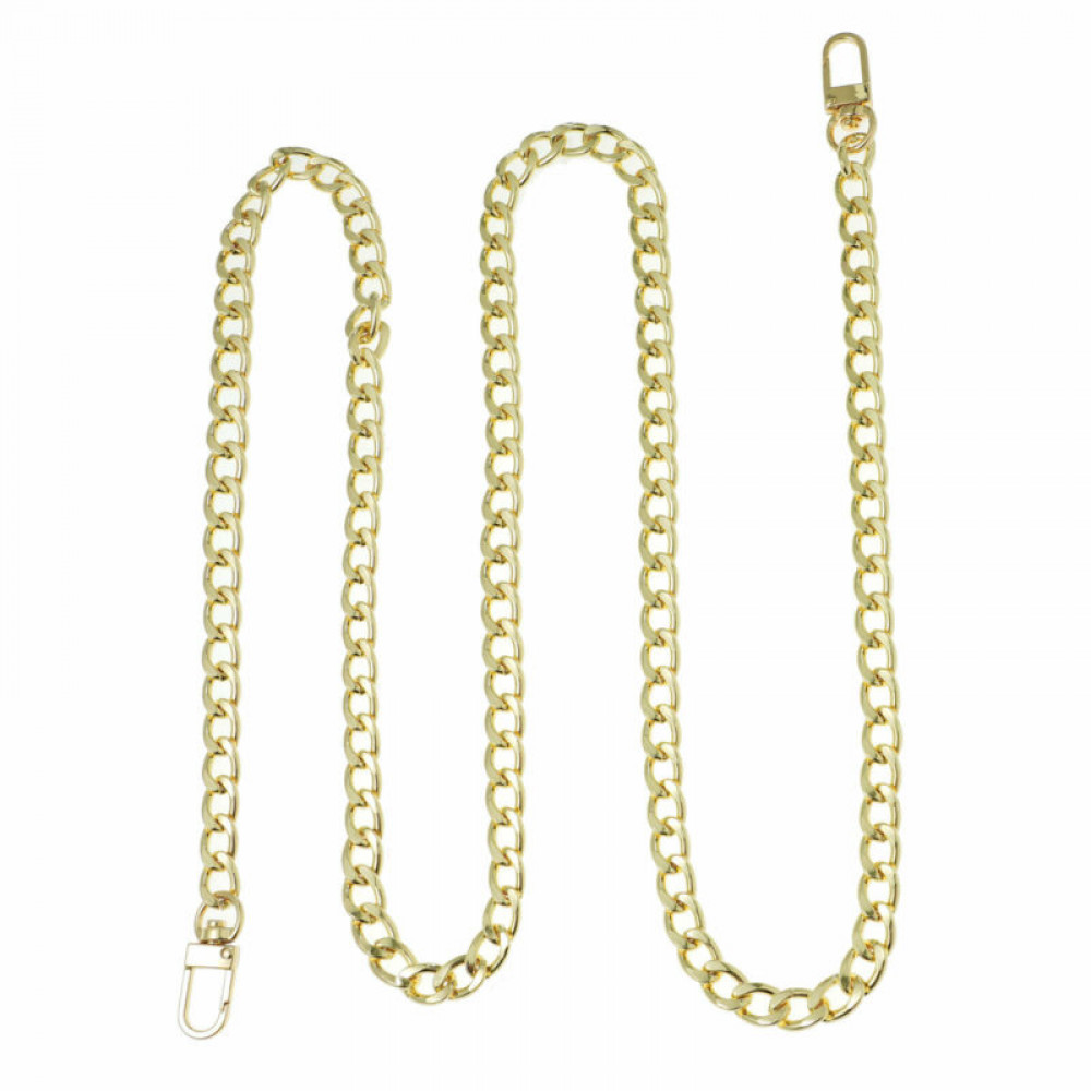 Metal Flat Chain Replacement Strap for Shoulder Bag Handbag 15.7"