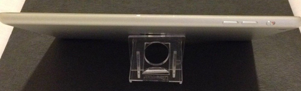 Tablet iPad 2-Piece Compact Adjustable Clear Acrylic Desktop Display Stand Easel