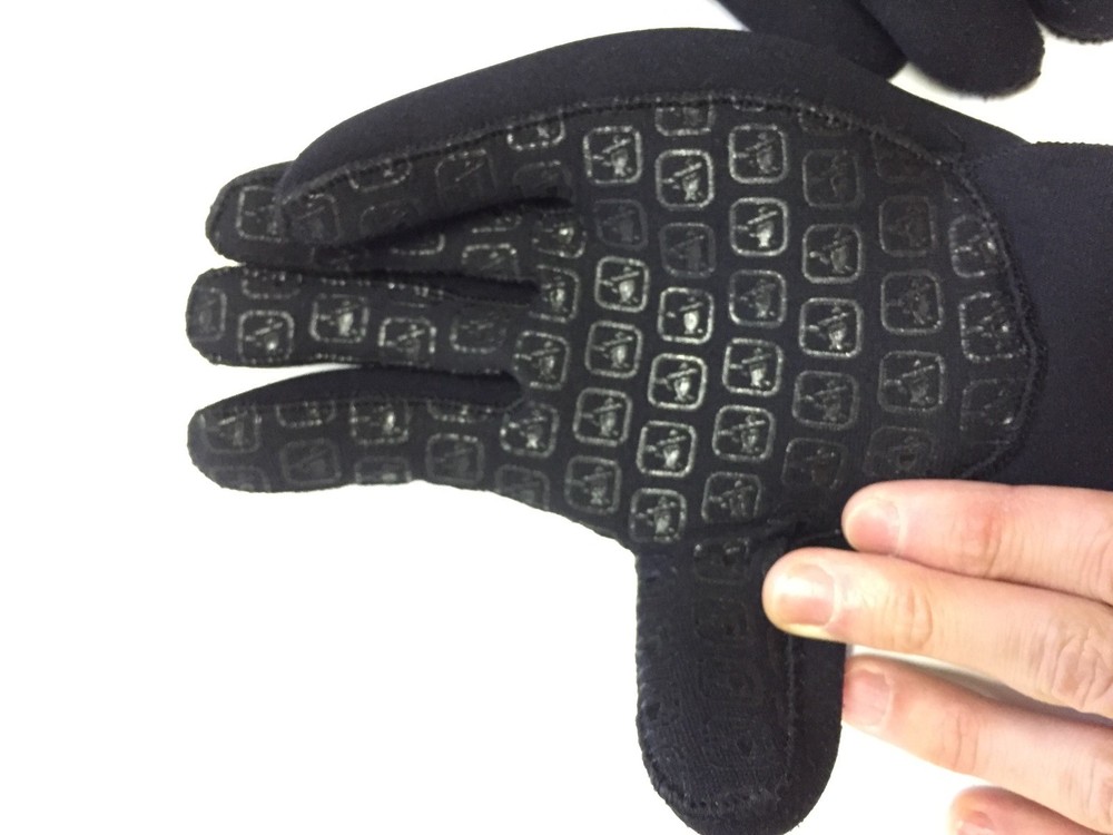 Sub Technisub Gloves Good Condition Size Medium Scuba Diving Velcro