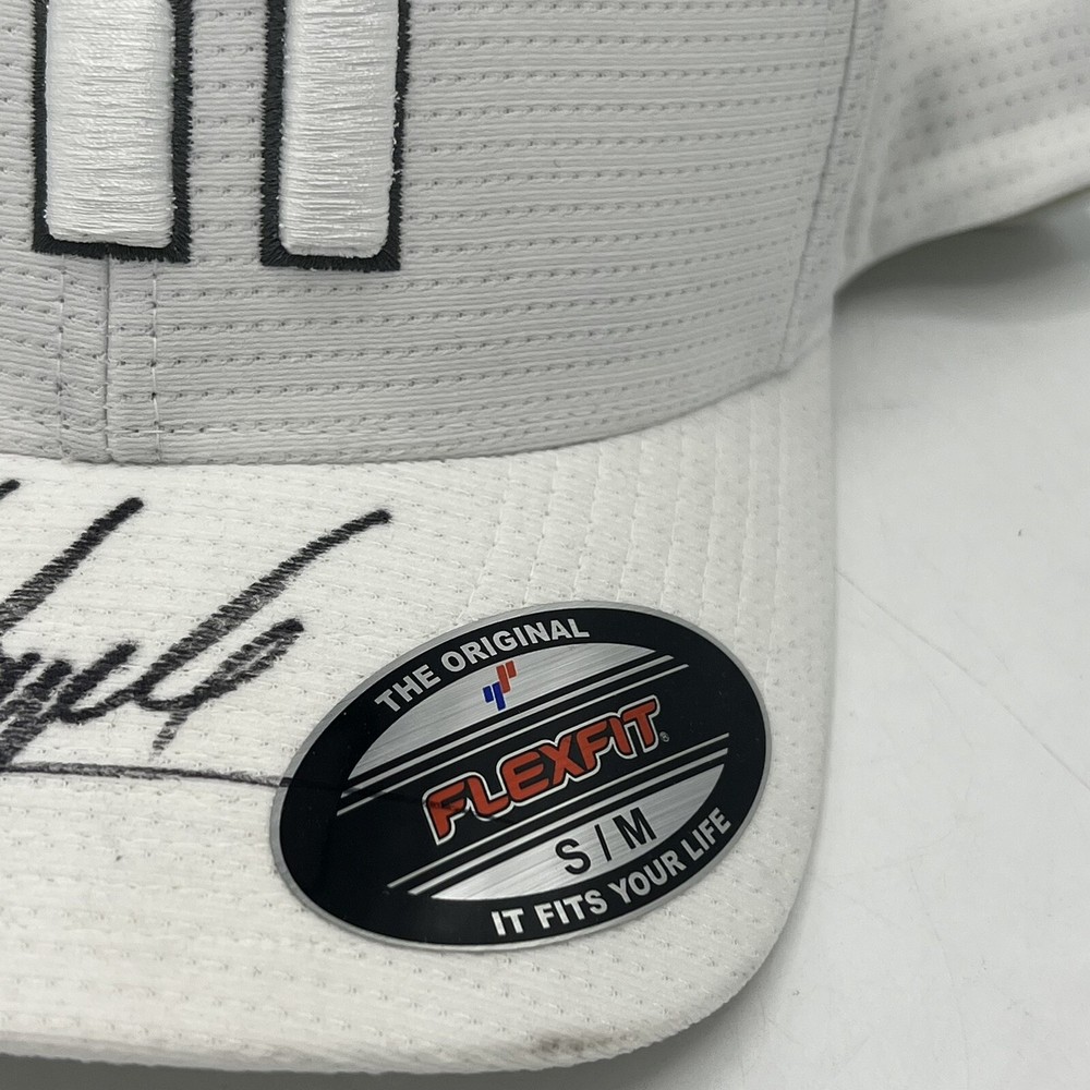 Stuart Appleby Signed Travis Mathew Hat Autograph White Golf Flexfit