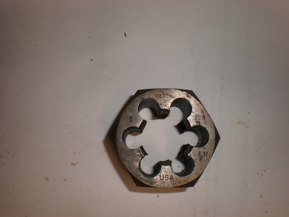 1"-12 LH  MORSE HEX DIE