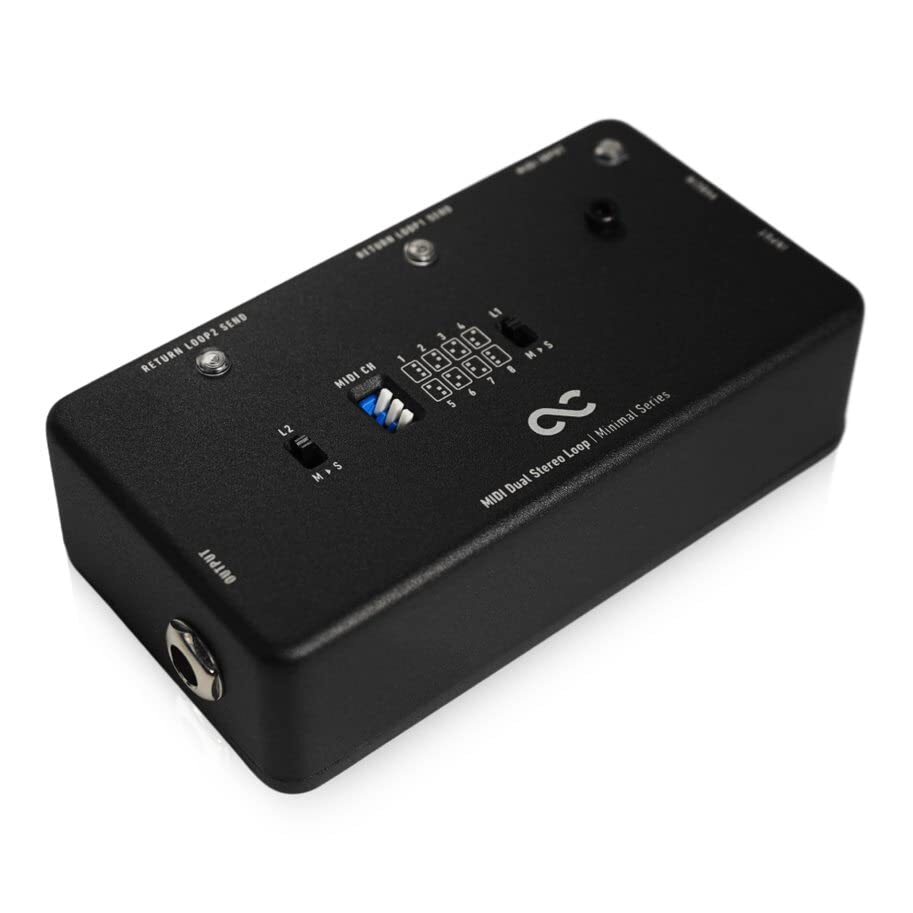 One Control Minimal Series Midi Dual Stereo Loop / 2 Loop Swit From Japan