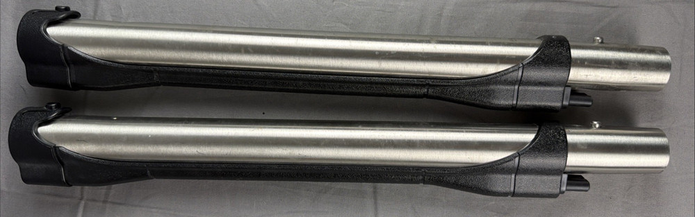 x2 Genuine Rainbow SRX Vacuum Extension Pipe Wands OEM EUC