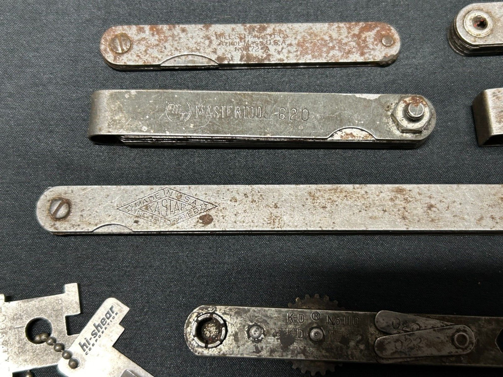 Lot Of Feeler Gauges