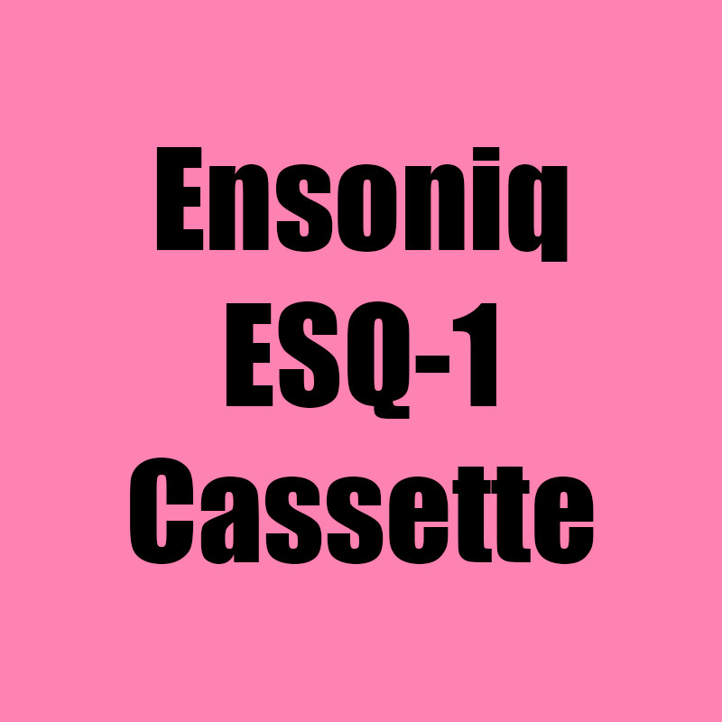 Ensoniq ESQ-1 Data Recovery Cassette