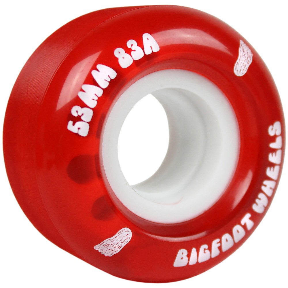 Baker Skateboard Complete Logo Red/White 8.0" with 83A Soft Wheels