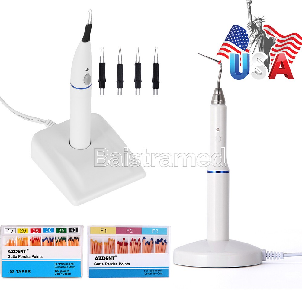 Dental Endo Obturation System Gutter Cutter Heated Pen / Endo Gutta Percha Point