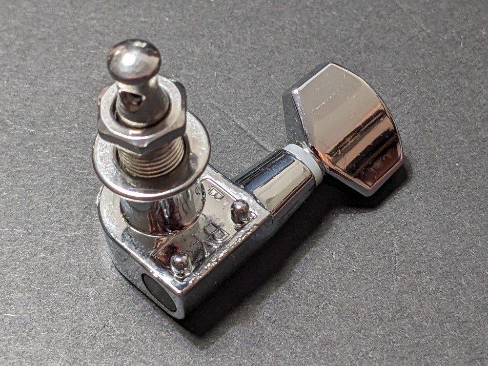 Fender Squier 2 Pin  (Right Handed) Chrome Tuner W/ Mounting Hardware