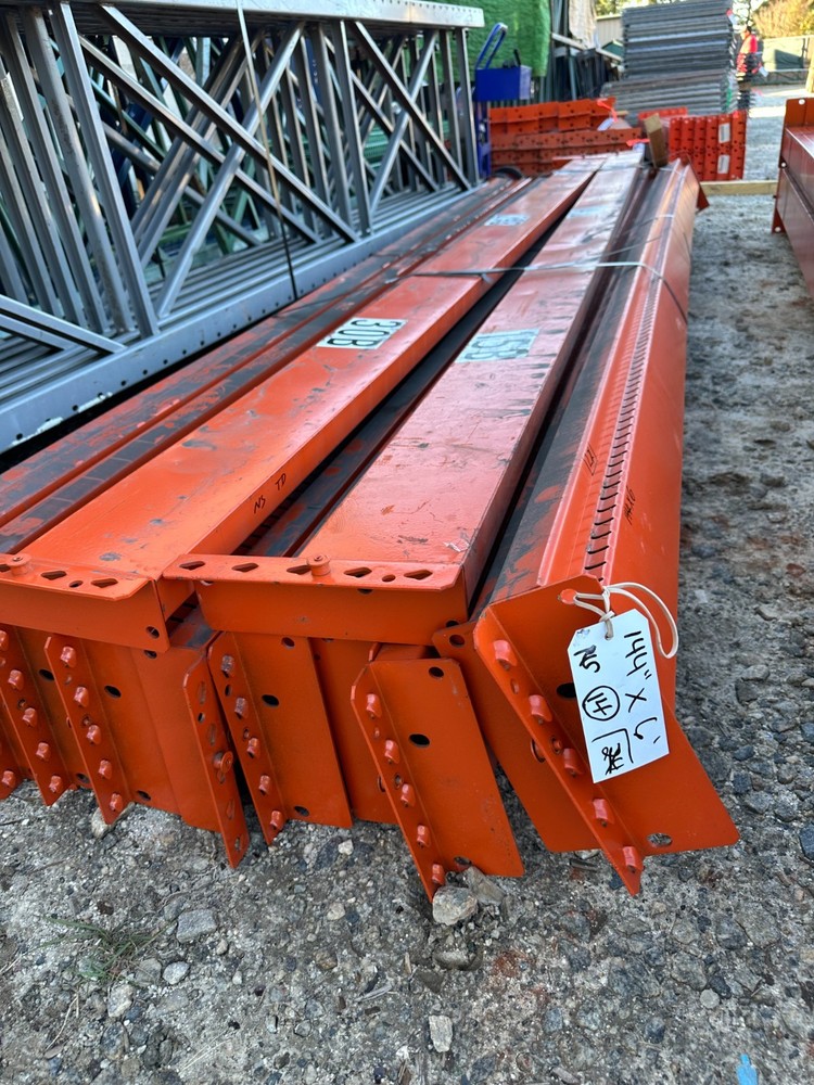 144"x6" Teardrop Pallet Racking Beams