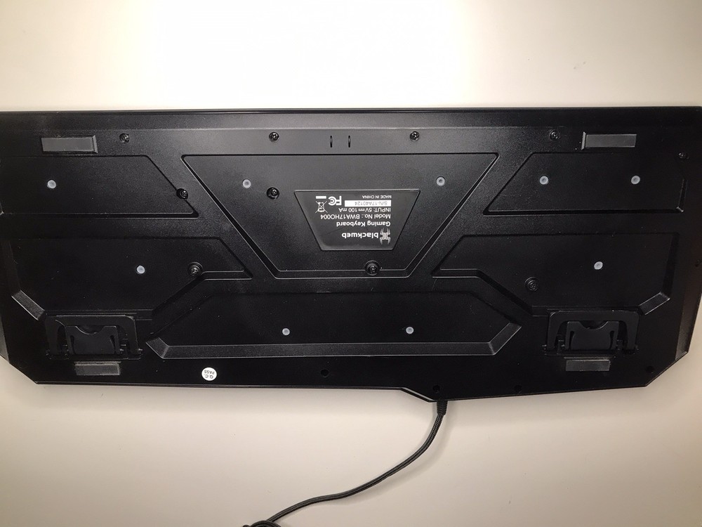 Blackweb BWA17HO004 Backlit Mechanical Gaming Keyboard Black PC Tested