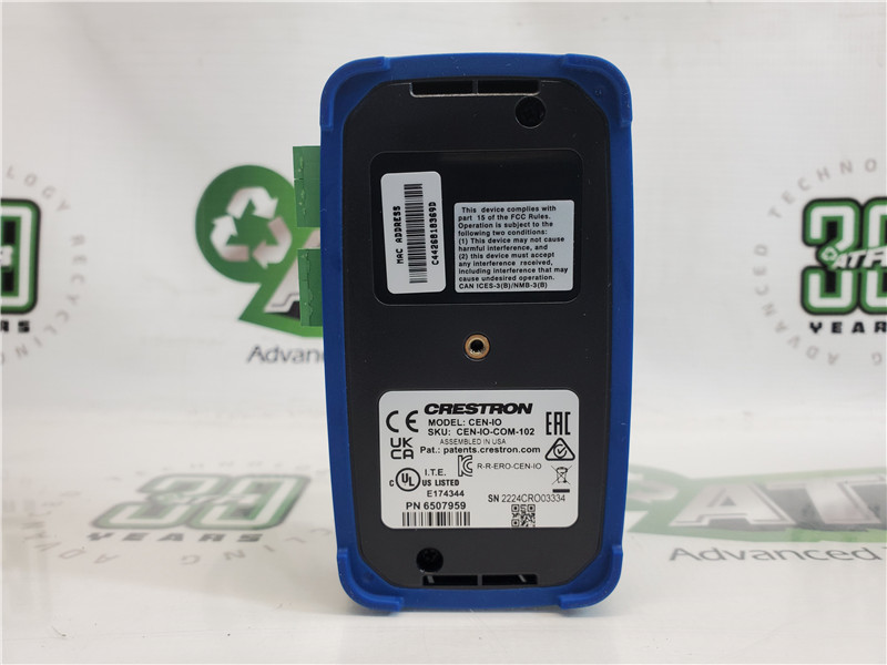 Crestron CEN-IO-COM-102 Ethernet IO Module Wired Control Interface