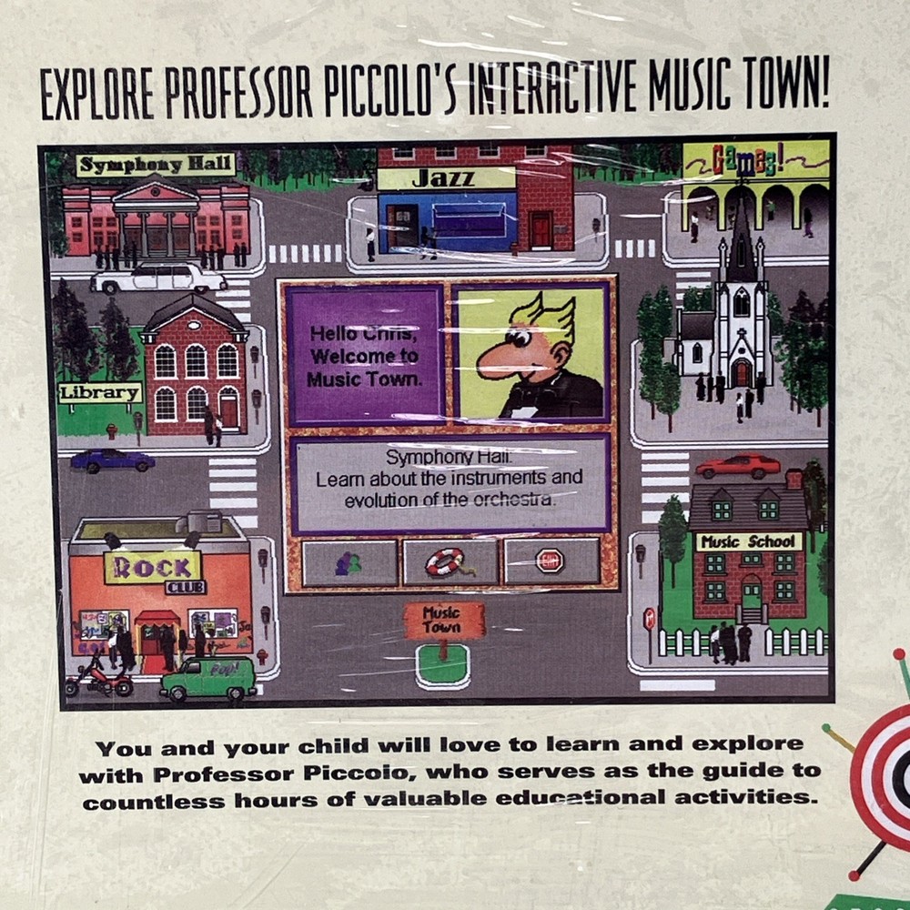 Opcode Interactive The Musical World of Professor Piccolo Software PC Windows