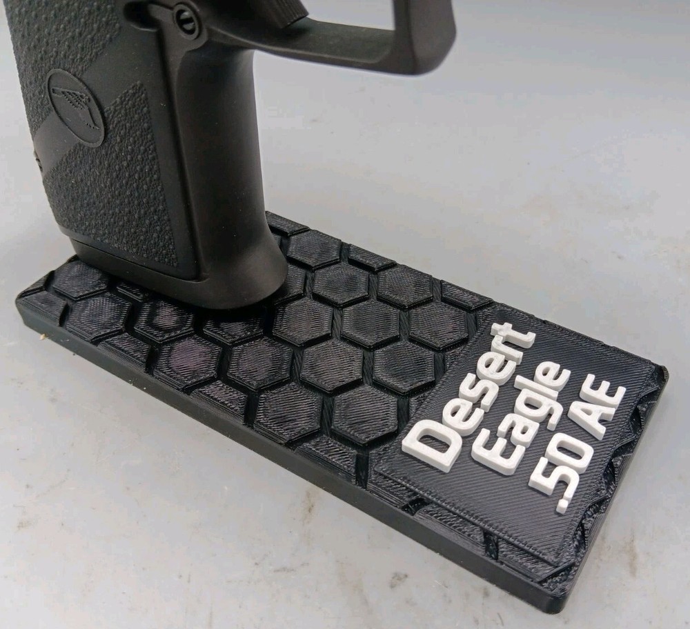 Desert Eagle .50 AE Pistol Display Stand - Multiple Colors Available!