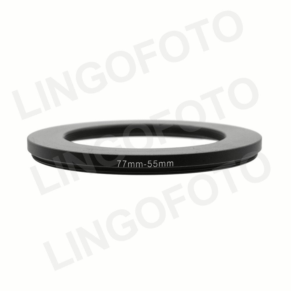 77mm to 55mm Stepping Step Down Ring Camera Lens Filter Adapter Ring 77-55mm