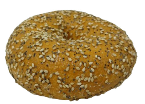 Display Faux Food Prop Everything Bagel
