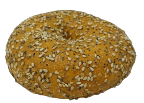 Display Faux Food Prop Everything Bagel
