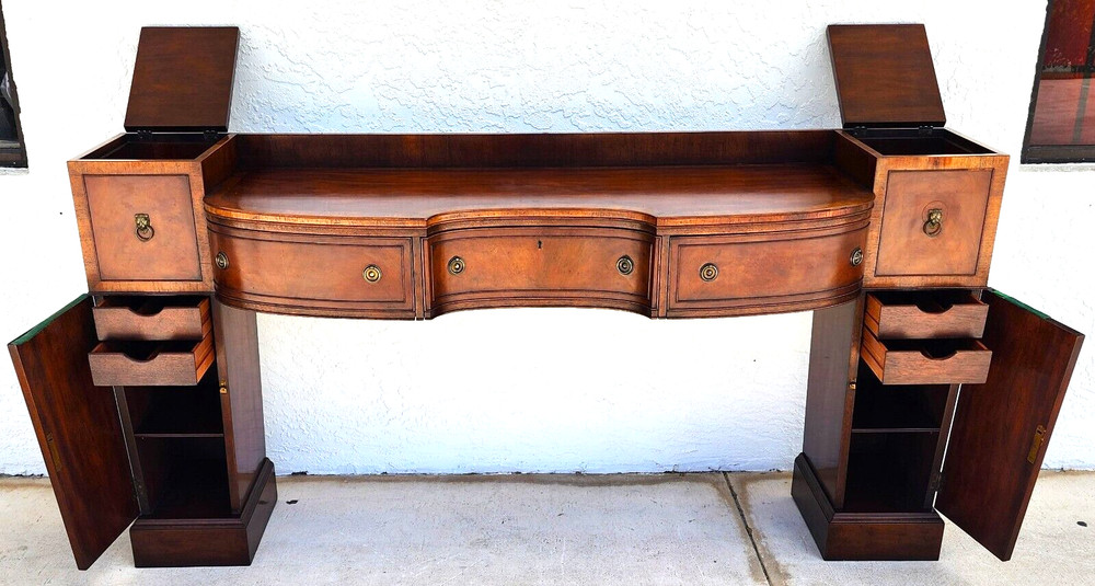 BAKER Sideboard Huntboard Bar Mahogany