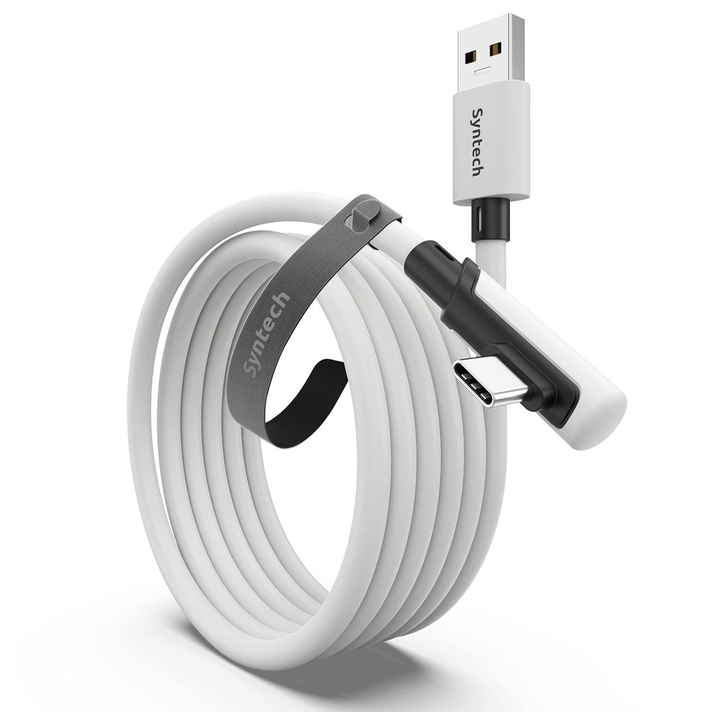 10 FT Tangle-Free USB 3.0 Link Cable for Meta Quest, Oculus VR & PC Connectivity