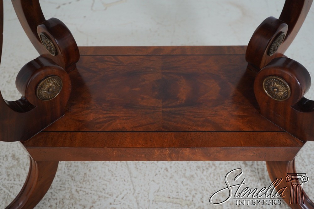 L65526: THEODORE ALEXANDER Attributed Drop Side Regency Mahogany Server