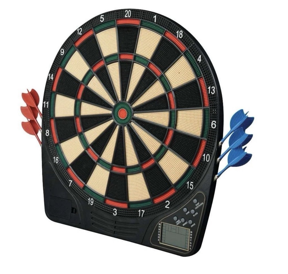 Electronic Dart Board Sets, Soft Tip Electric Dartboard with Digital Scoreboard