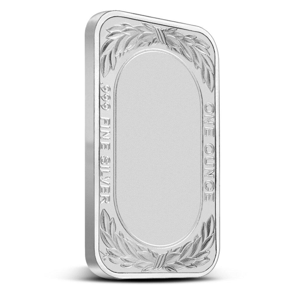 1 oz SilverTowne American Flag Silver Bar (New)