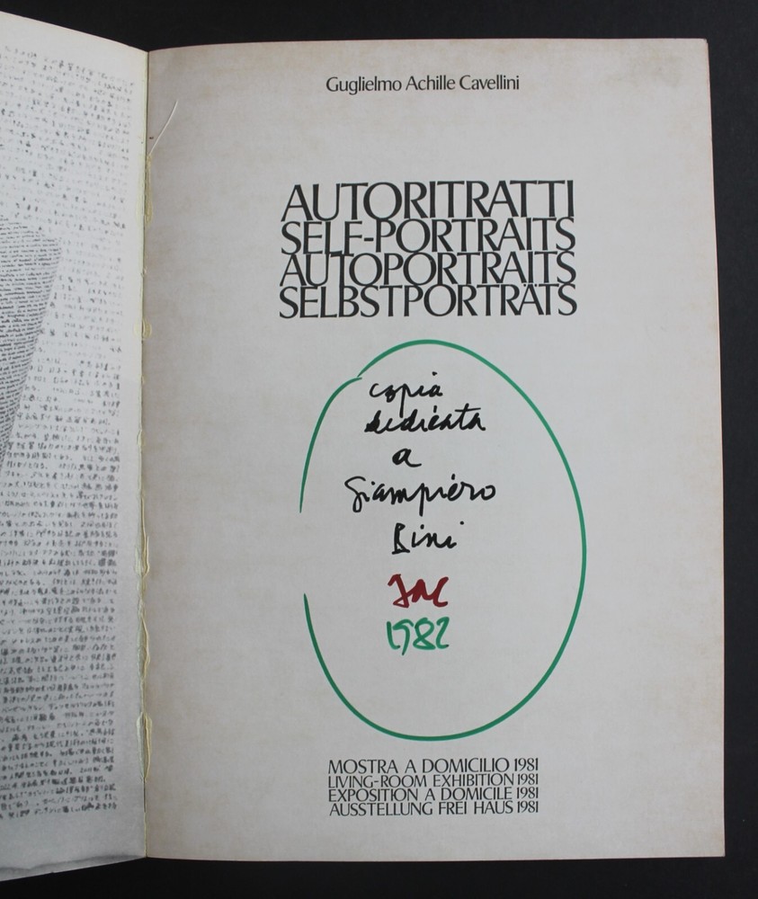 Mail Art: Guglielmo Achille Cavellini, 1982
