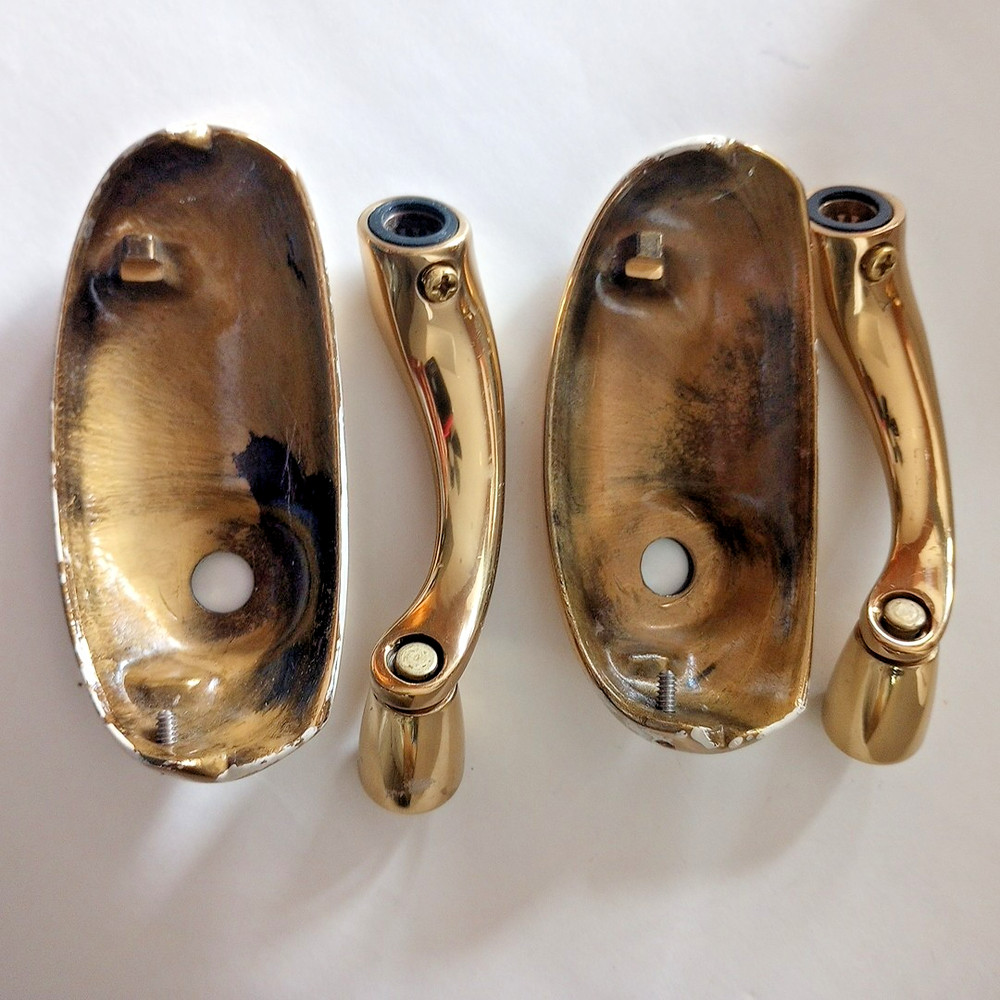 Andersen Estate Style Operator Cover Handle Lock Bezel 2ea Perma-Shield Casement