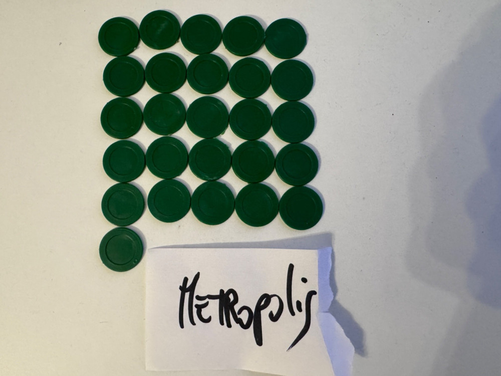 METROPOLIS EDITOYS - MOC & GIAMBA - TOKEN