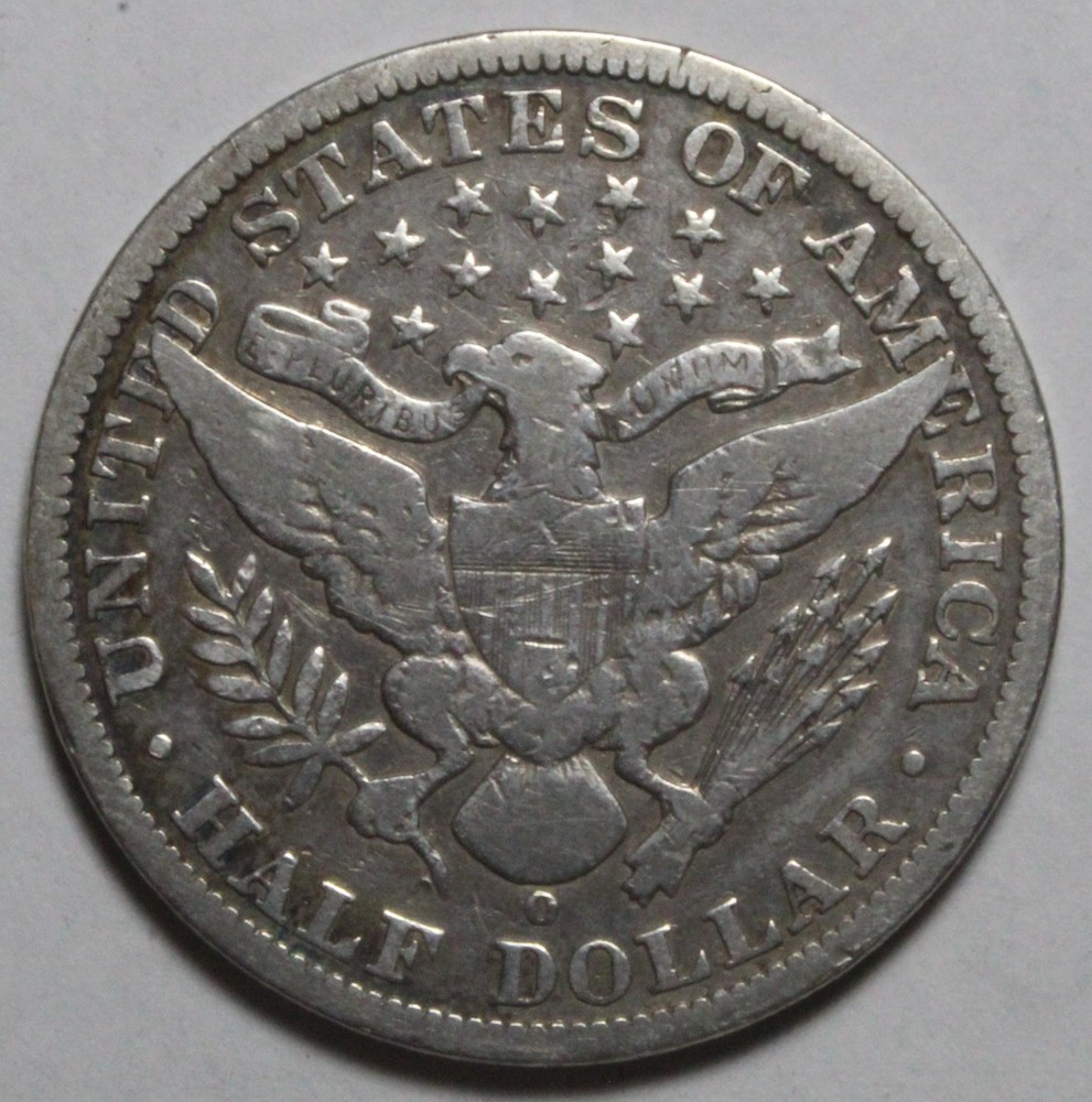 1893 O Barber Half FG160