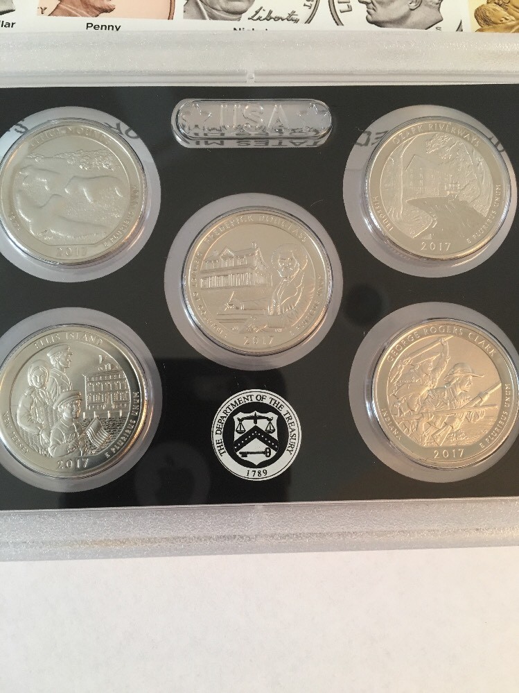 225th anniversary enhanced uncirculated coin set