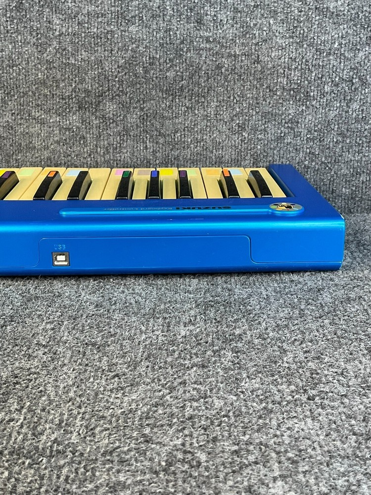 Suzuki SPW-49 USB MIDI Keyboard Controller 49 Key Blue Tested