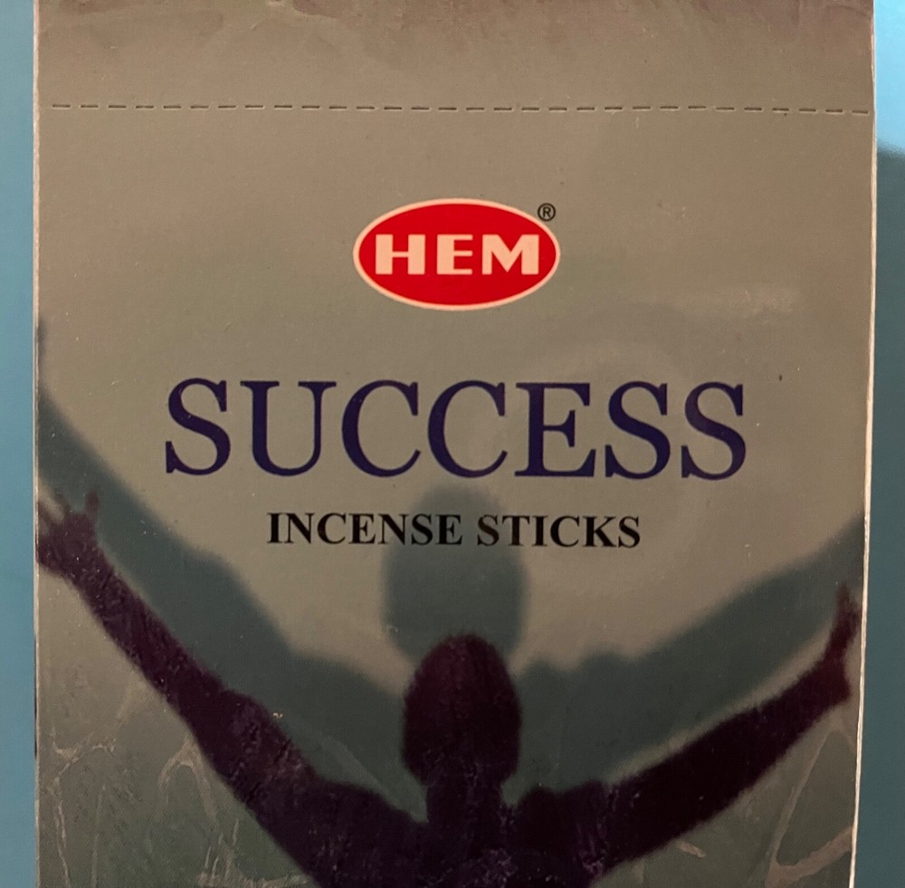 HEM Incense Sticks.  120ct box  SUCCESS